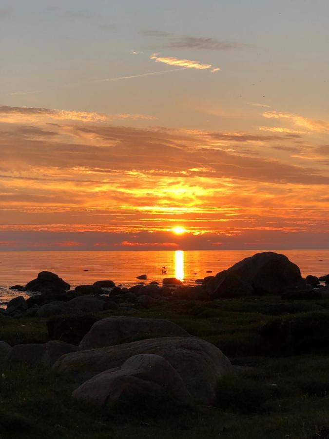 Havsnaera Lantligt Boende Glommen Buitenkant foto
